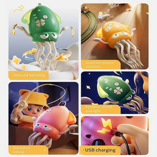 Sakerplus Dancing Octopus Crawling Baby Toy