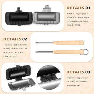 Sakerplus® Double Sided Sandwich Maker Pan