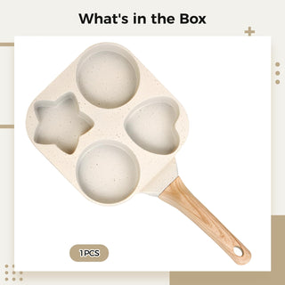 Sakerplus® Egg Pan Four Hole Breakfast Skillet