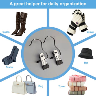 Sakerplus® Multipurpose Hanger Clips For Clothes