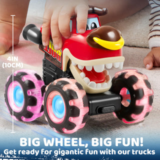 Sakerplus® Monster Truck Toys For Toddlers Boys 3 pack