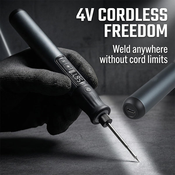 Sakerplus® Professional Cordless Digital Soldering Iron