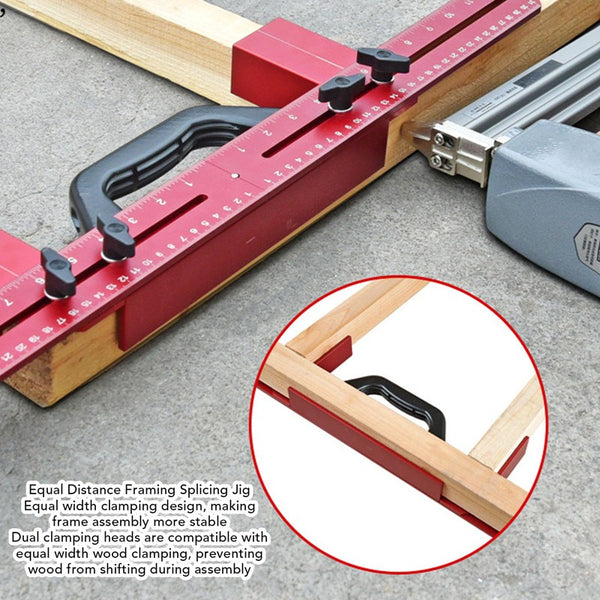 Sakerplus® Adjustable Aluminum Framing Layout Jig