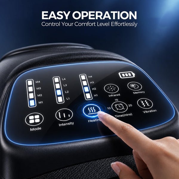 Sakerplus® Cordless Heated Knee Massage Device