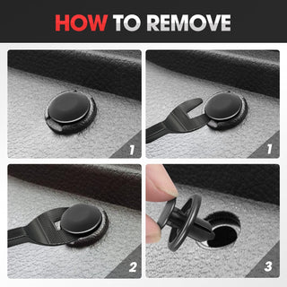 Sakerplus® 150pcs Universal Nylon Bumper Retainer Clips Kit