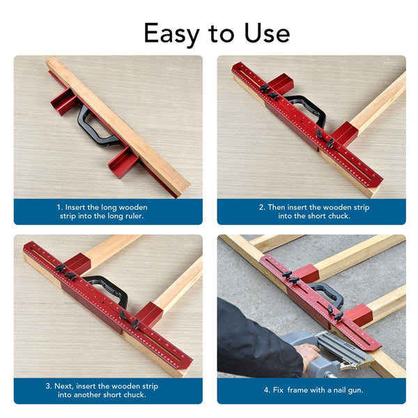 Sakerplus® Adjustable Aluminum Framing Layout Jig