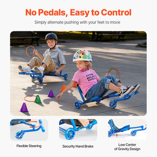 Sakerplus® Swing Motion Ride-On Scooter for Kids