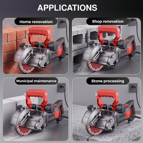 Sakerplus® Laser Guided Electric Wall Chaser