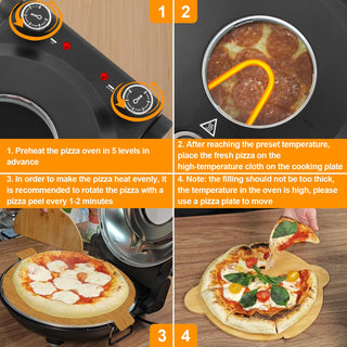 Sakerplus® Electric Indoor Pizza Oven Maker