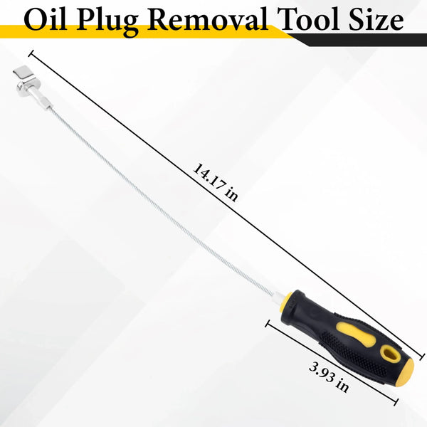Sakerplus® Magnetic Oil Drain Plug Remover Tool