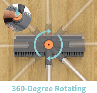 Sakerplus Heavy Duty 3 In 1 Floor Brush