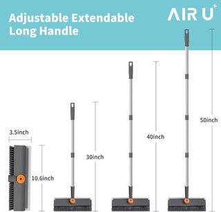 Sakerplus Heavy Duty 3 In 1 Floor Brush