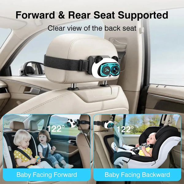 Sakerplus® Wireless CarPlay Rear Seat Camera