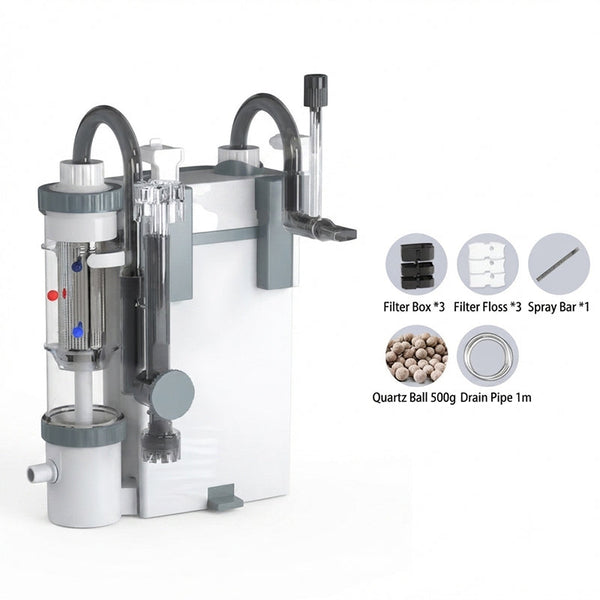 Sakerplus® Quiet Hang On Back Aquarium Filter