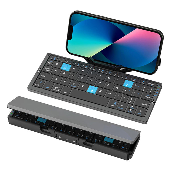Teclado inalámbrico Bluetooth Saker con panel táctil