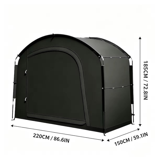 Sakerplus® Portable Waterproof Outdoor Storage Shelter