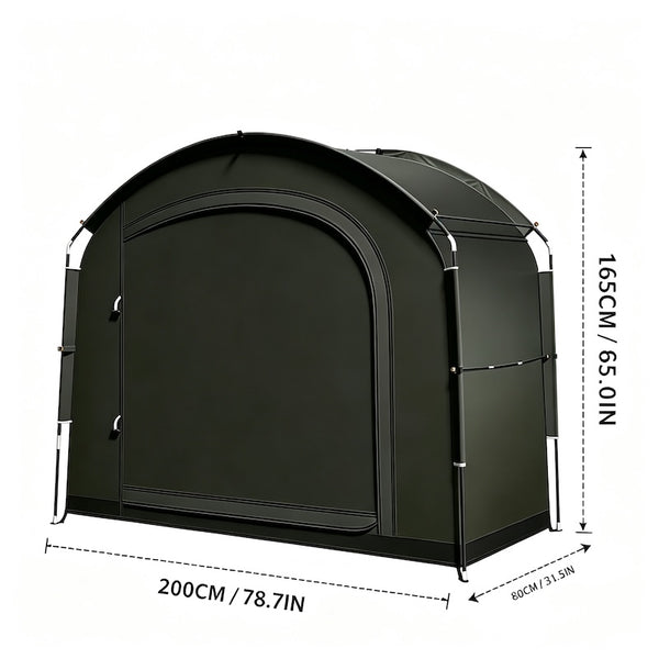 Sakerplus® Portable Waterproof Outdoor Storage Shelter