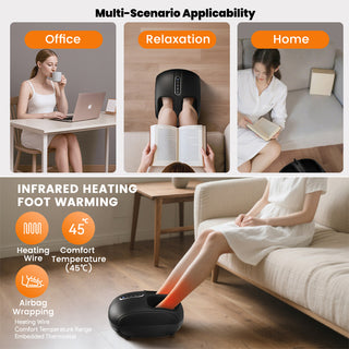 Sakerplus® Foot Massager With Heat Therapy