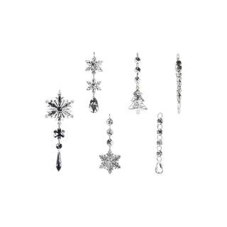 Sakerplus® Acrylic Crystal Christmas Ornaments