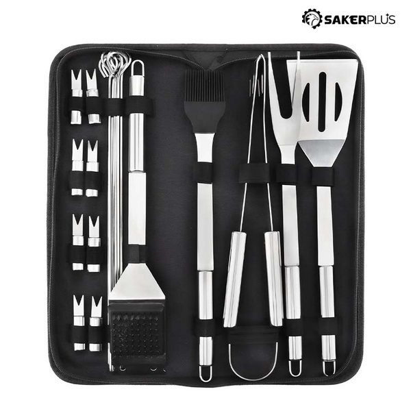 Sakerplus® Complete BBQ Grill Tool Set