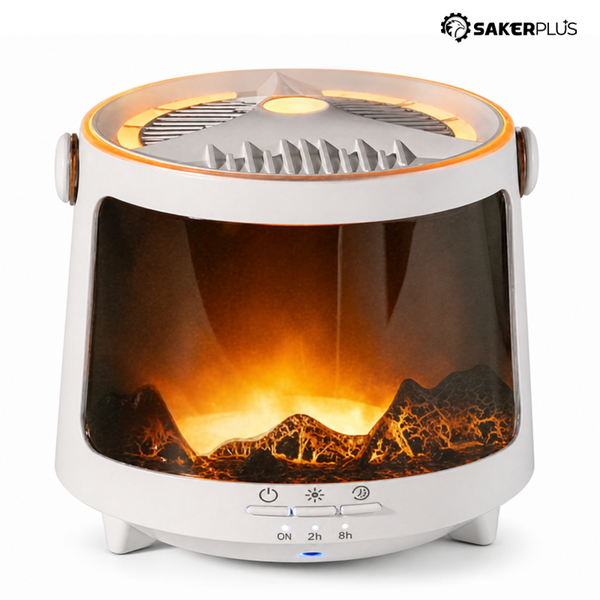 Sakerplus® Jellyfish Flame Essential Oil Diffuser
