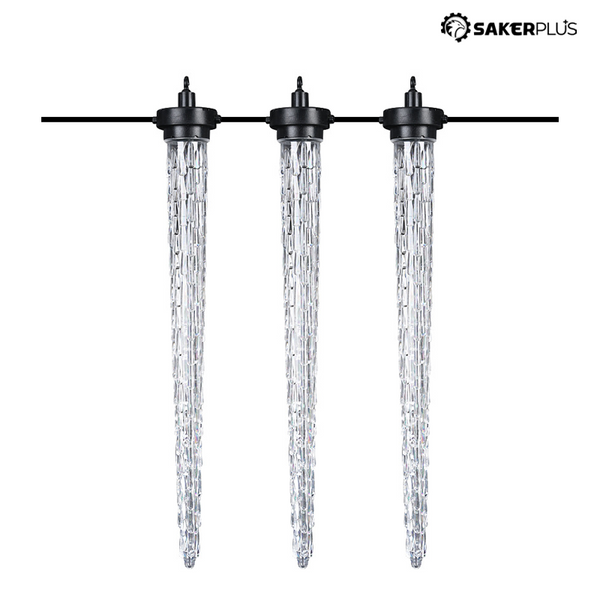 Sakerplus® Outdoor Multicolor Music Sync Icicle Lights
