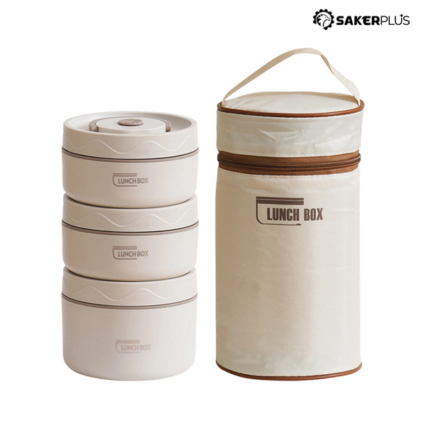 Sakerplus® Insulated Stainless Steel Bento Lunch Box