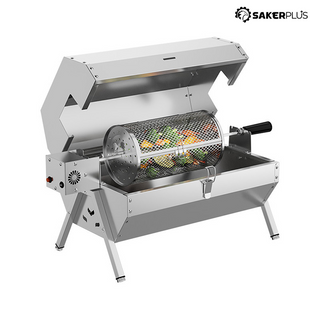 Sakerplus® Twin-Burner Electric BBQ Grill