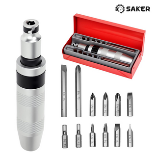 Sakerplus® 7PCS/13PCS Reversible Impact Screwdriver Set