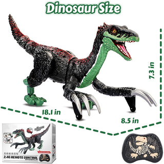 Sakerplus® Remote Control Dinosaur Toy With Spray