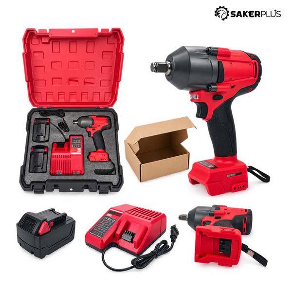 Sakerplus® Brushless Cordless High-Torque Impact Wrench