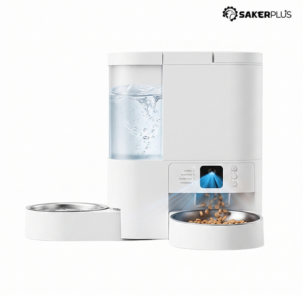 Sakerplus® Smart Automatic Pet Feeder Camera