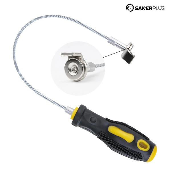Sakerplus® Magnetic Oil Drain Plug Remover Tool