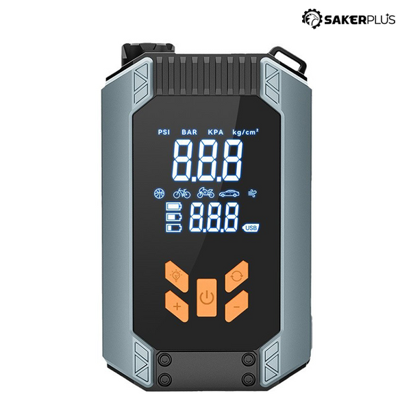 Sakerplus® Portable Cordless Digital Tire Inflator