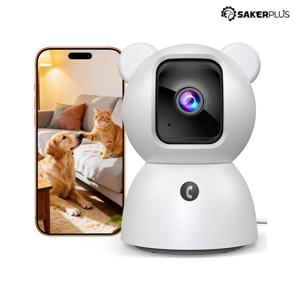 Sakerplus® Indoor Smart Security Camera Baby Monitor
