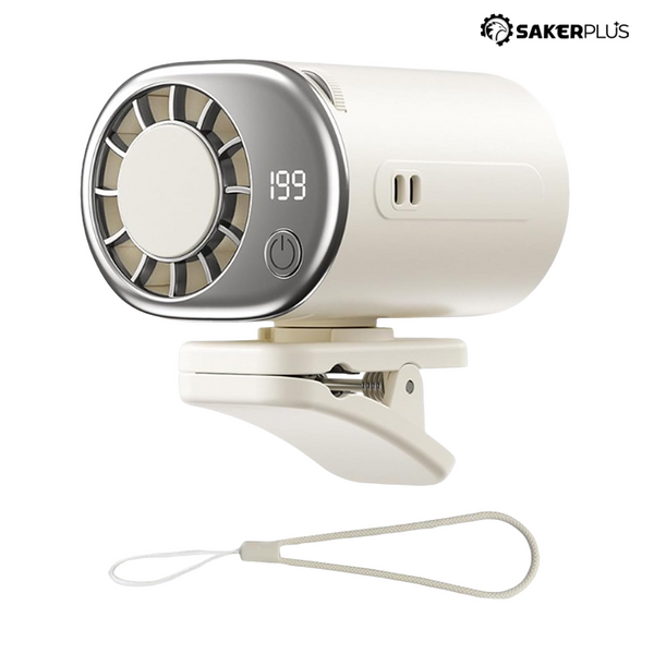 Sakerplus® 360° Rotating Semi-Cooling Clip Fan