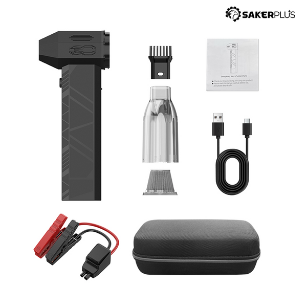 Sakerplus® Portable Multi Purpose Car Cleaning Kit