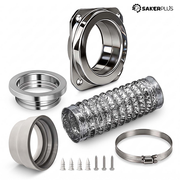Sakerplus® Magnetic Dryer Vent Connector Kit