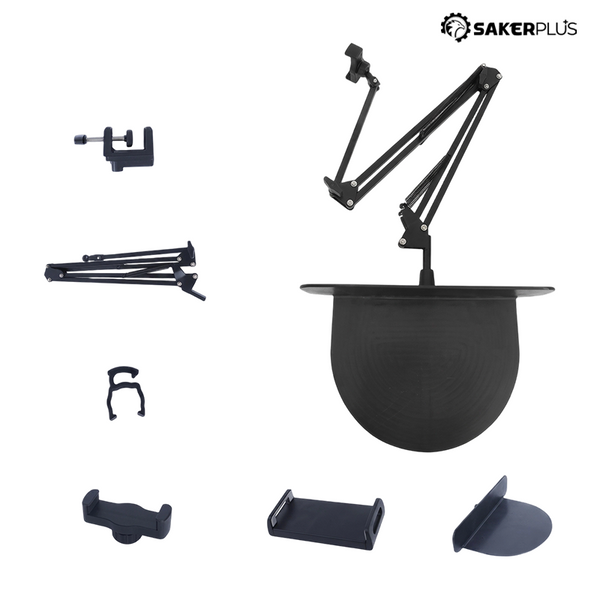 Sakerplus® Bed Overhead Phone Tablet Stand Holder