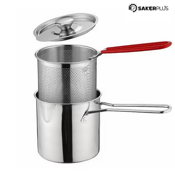 Sakerplus® Multifunctional 304 Stainless Steel Fryer