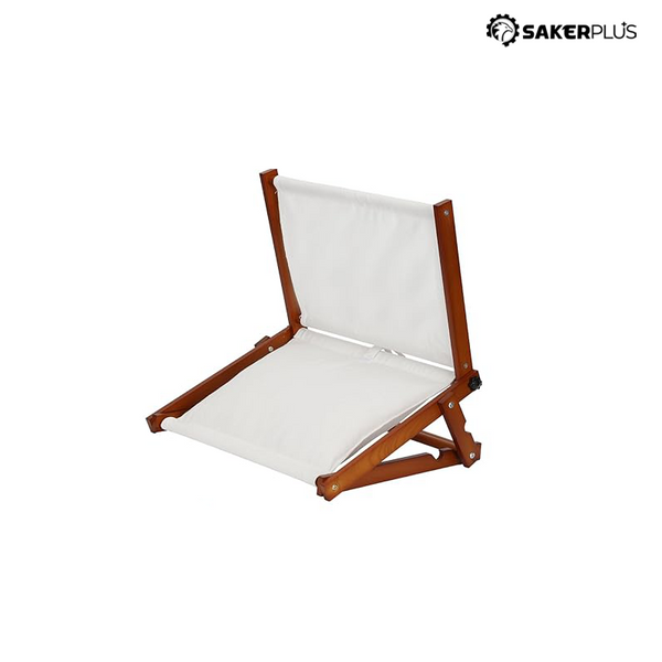 Sakerplus® Portable Wooden Beach Face Shade Pillow