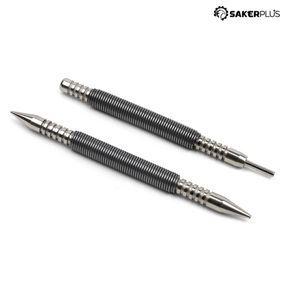 Sakerplus® Spring Loaded Center Punch Tool