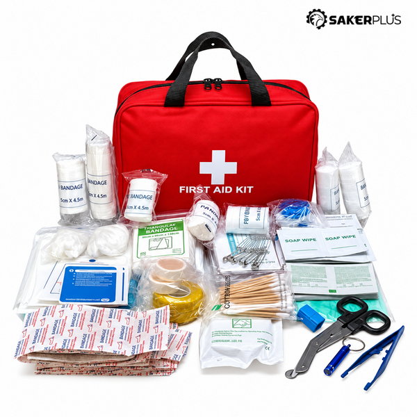 Sakerplus® Portable Emergency First Aid Kit