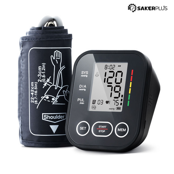 Sakerplus® Digital Upper Arm Blood Pressure Monitor