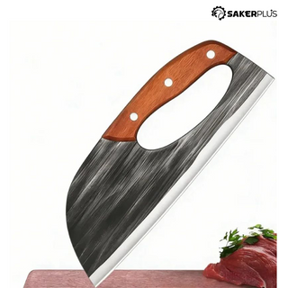 Sakerplus® Sharp Outdoor Meat Cleaver Knife