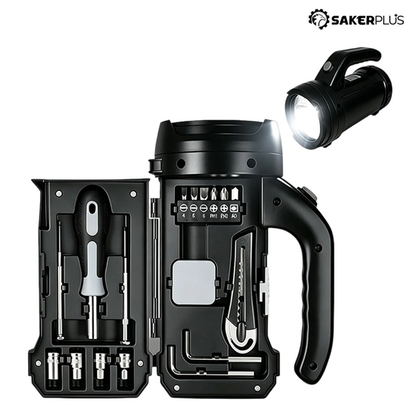 Sakerplus® 17-in-1 Flashlight Tool Kit