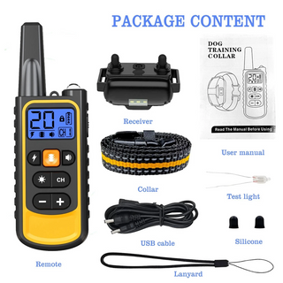 Sakerplus Waterproof Dog Training Collar with Remote