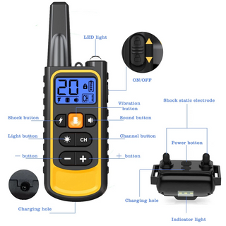 Sakerplus Waterproof Dog Training Collar with Remote