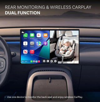 Sakerplus® 2-In-1 Baby Car Monitor