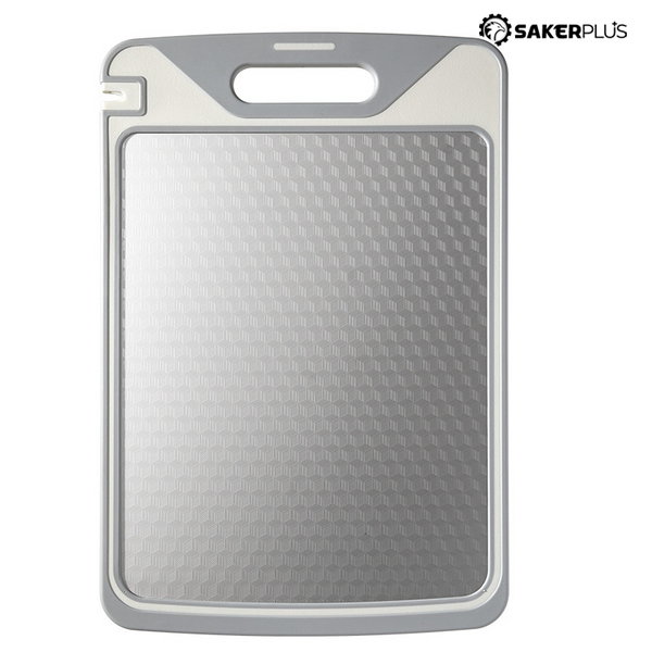 Sakerplus® Double Sided Stainless Steel Cutting Board